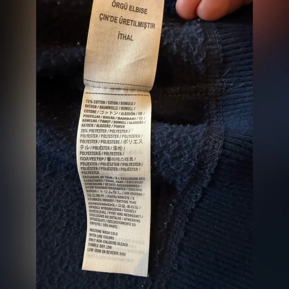 Abercrombie & Fitch Navy Jacket - Picture 6 of 8